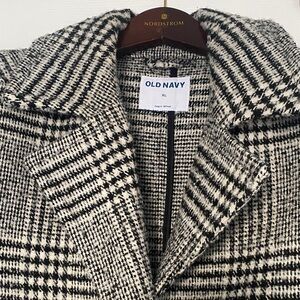Old Navy Houndstooth Trench Coat for Women